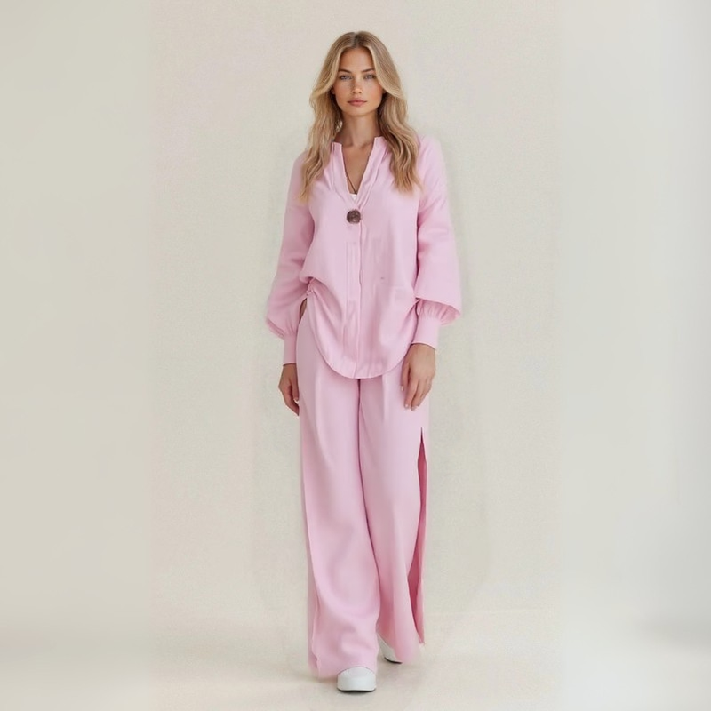 Amanda | Set in lino misto cotone artigianale