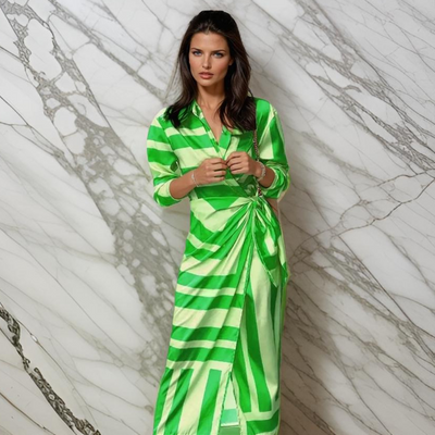 CLARA | Abito Avvolgente Elegante e di Tendenza