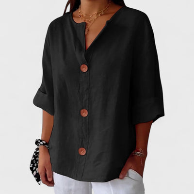 Idun - Camicia casual in lino