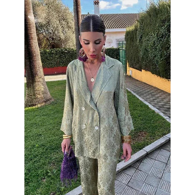 Kelly™ | Completo di Blazer Elegante e Chic per uno Stile Raffinato