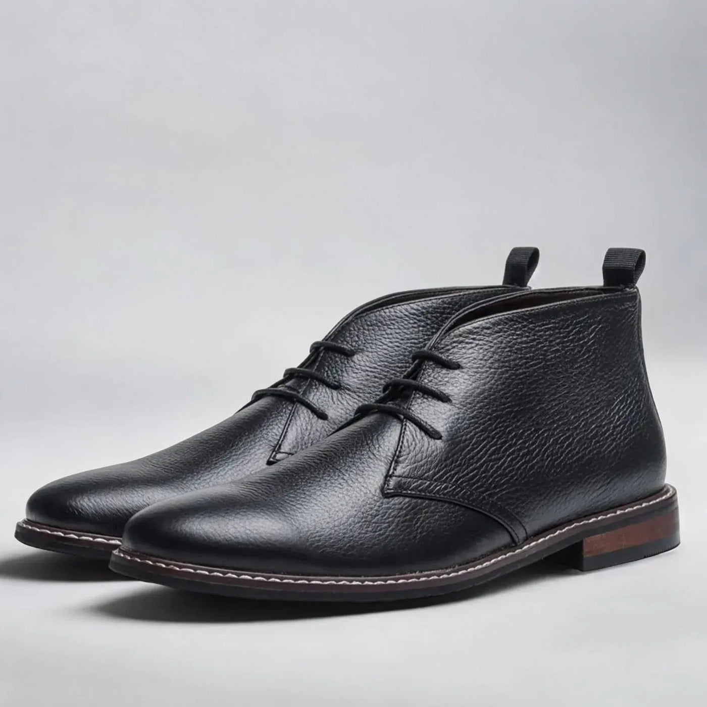 HEROLD™ | Eleganti Stivali Chukka in Pregiata Pelle
