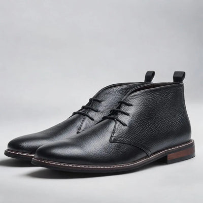 HEROLD™ | Eleganti Stivali Chukka in Pregiata Pelle