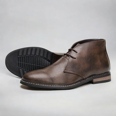 HEROLD™ | Eleganti Stivali Chukka in Pregiata Pelle