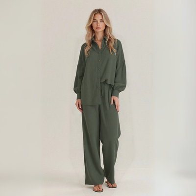 Livia | Completo estivo in puro lino naturale