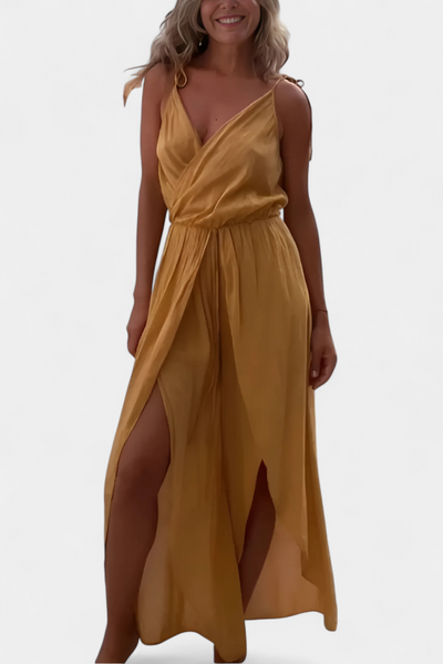 Donatila di Cotone Lavato con Comode Aperture Laterali