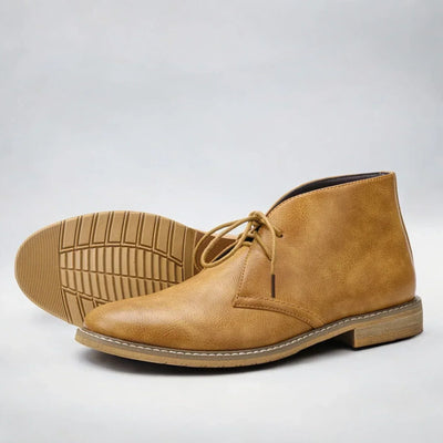 HEROLD™ | Eleganti Stivali Chukka in Pregiata Pelle