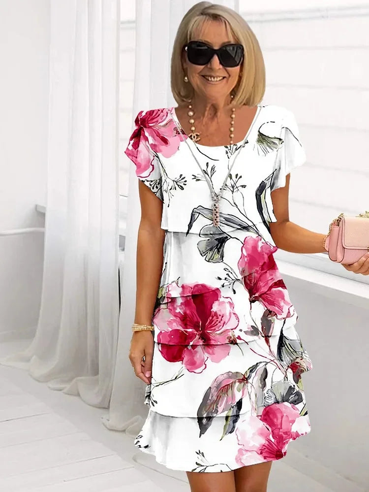 Isalyn™ | Graceful Floral Dress