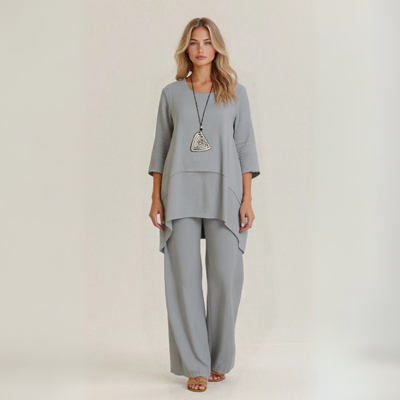 Elide | Completo fresco in lino artigianale