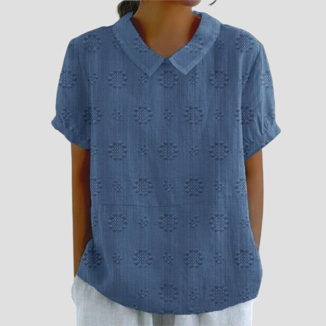 Laylah™ | Blusa leggera in lino