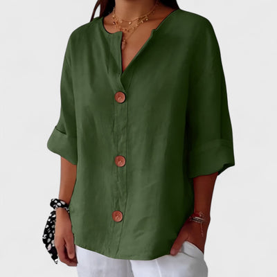 Idun - Camicia casual in lino