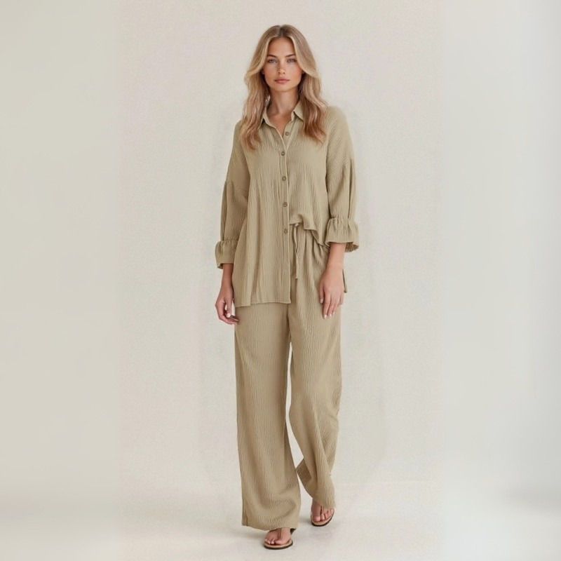 Livia | Completo estivo in puro lino naturale