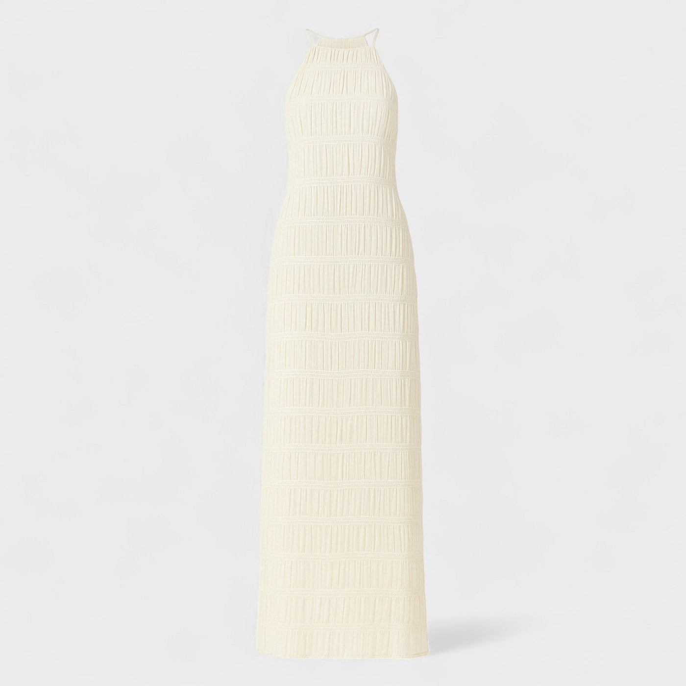 ADELINE - Vestito lungo con scollo a halter