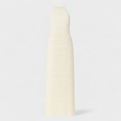 ADELINE - Vestito lungo con scollo a halter