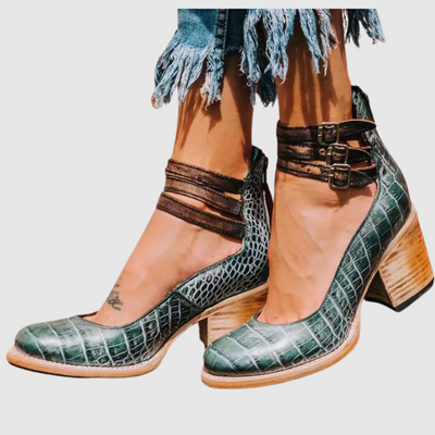 Benedetta™ | Stivaletti in pelle con tacco