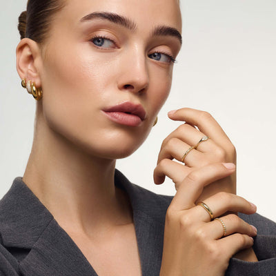 Anello Midi Dome | Oro