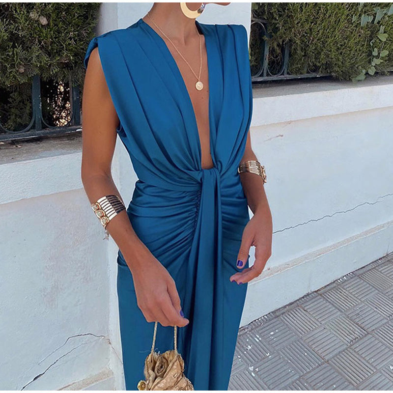 Crocetta™ | Abito Elegante con Scollo Chic