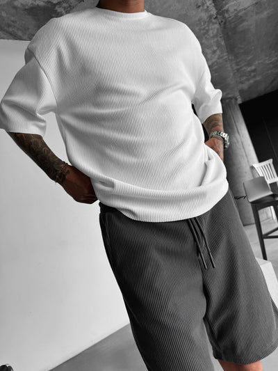 T-shirt Oversize in Corduroy