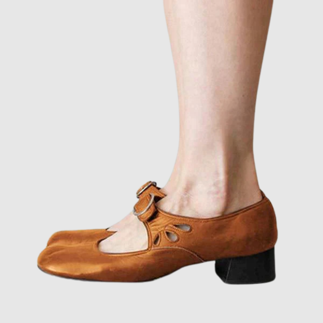 Daisy™ | Mary Jane in pelle