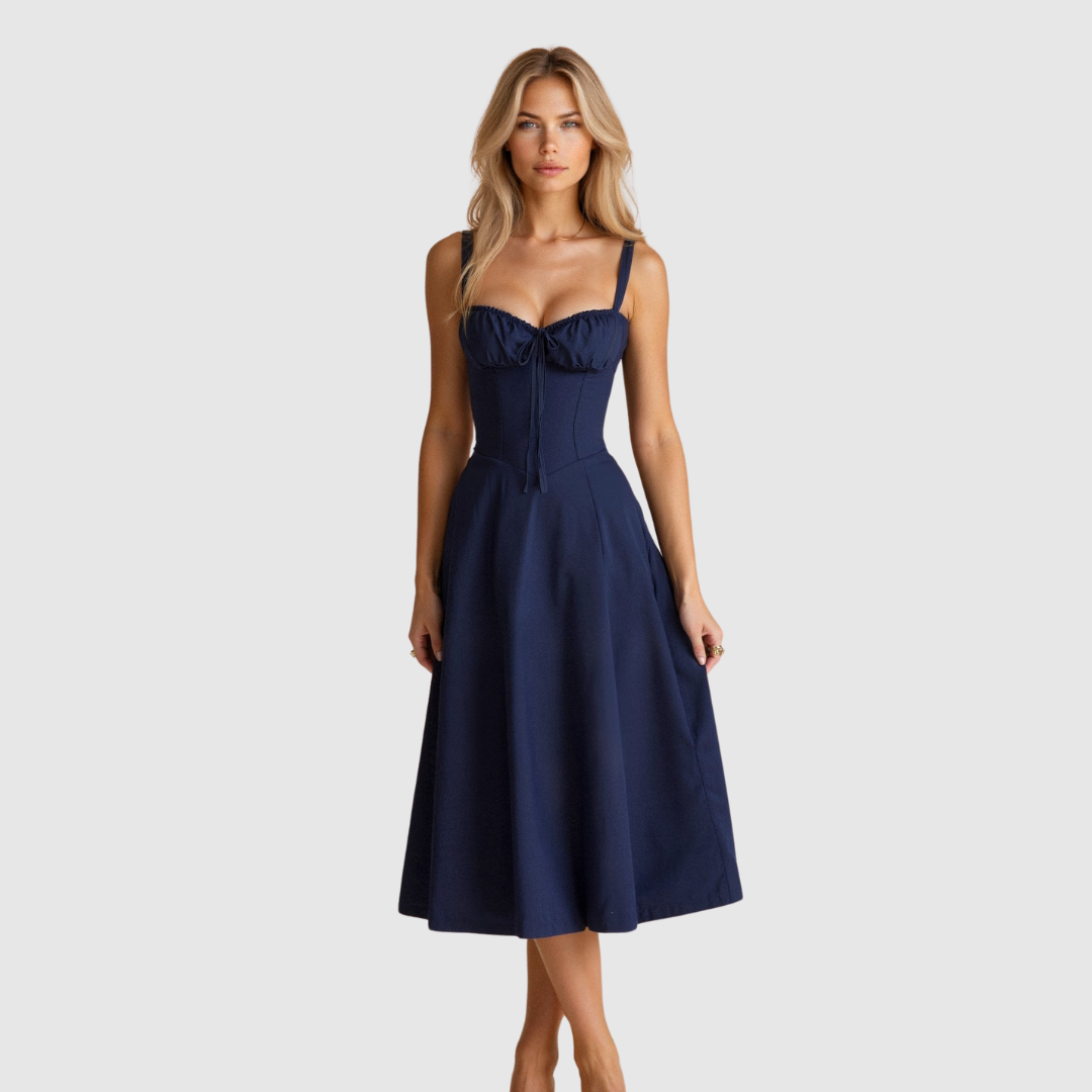 Tessa™ | Abito floreale con corsetto