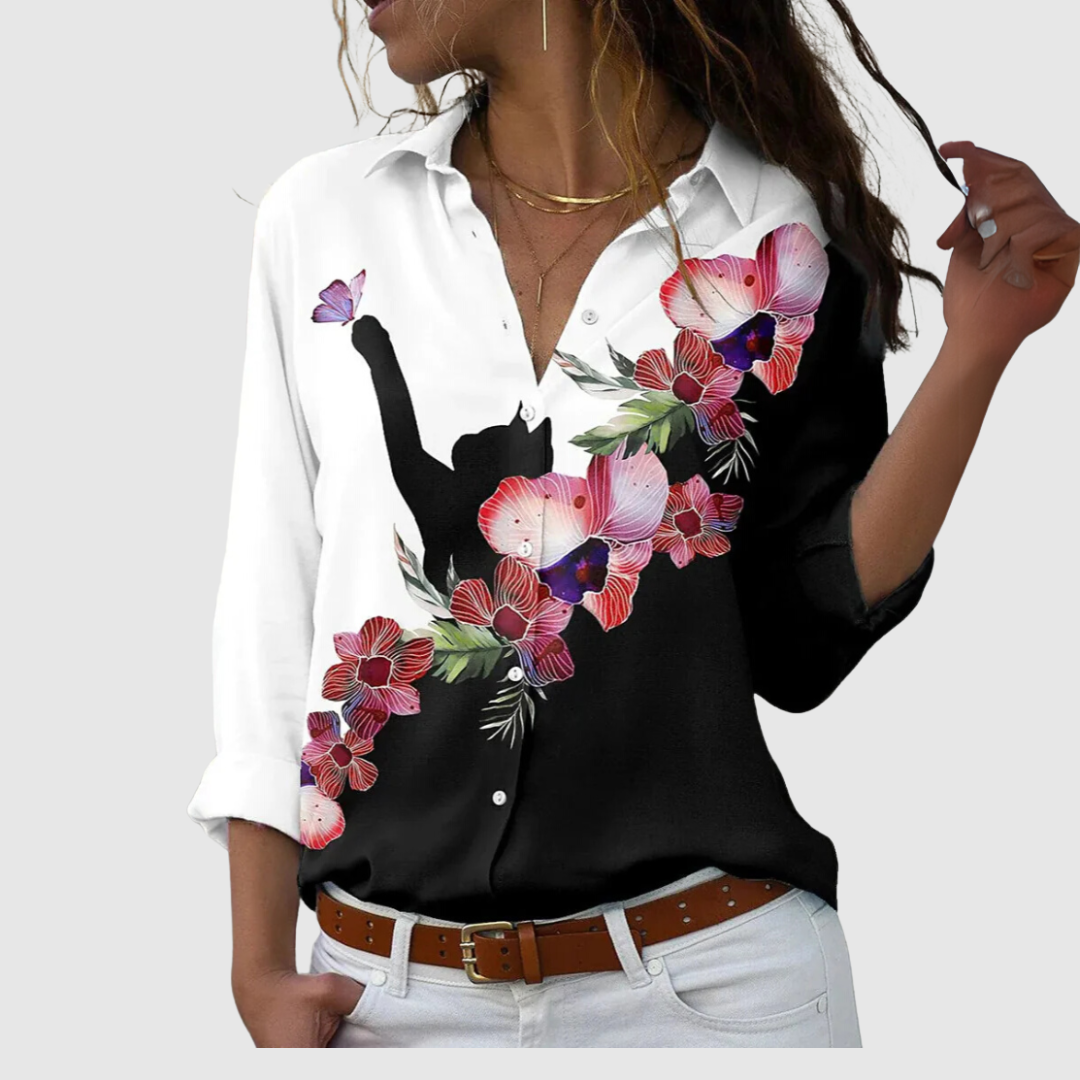 Tess™ | Blusa elegante e leggera