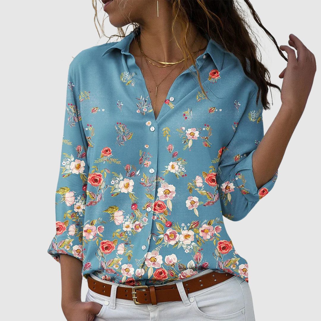 Selmah™ | Camicia a stampa elegante