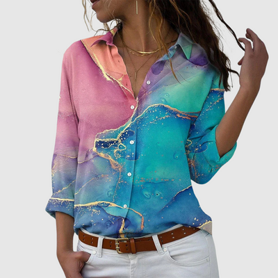 Selmah™ | Camicia a stampa elegante