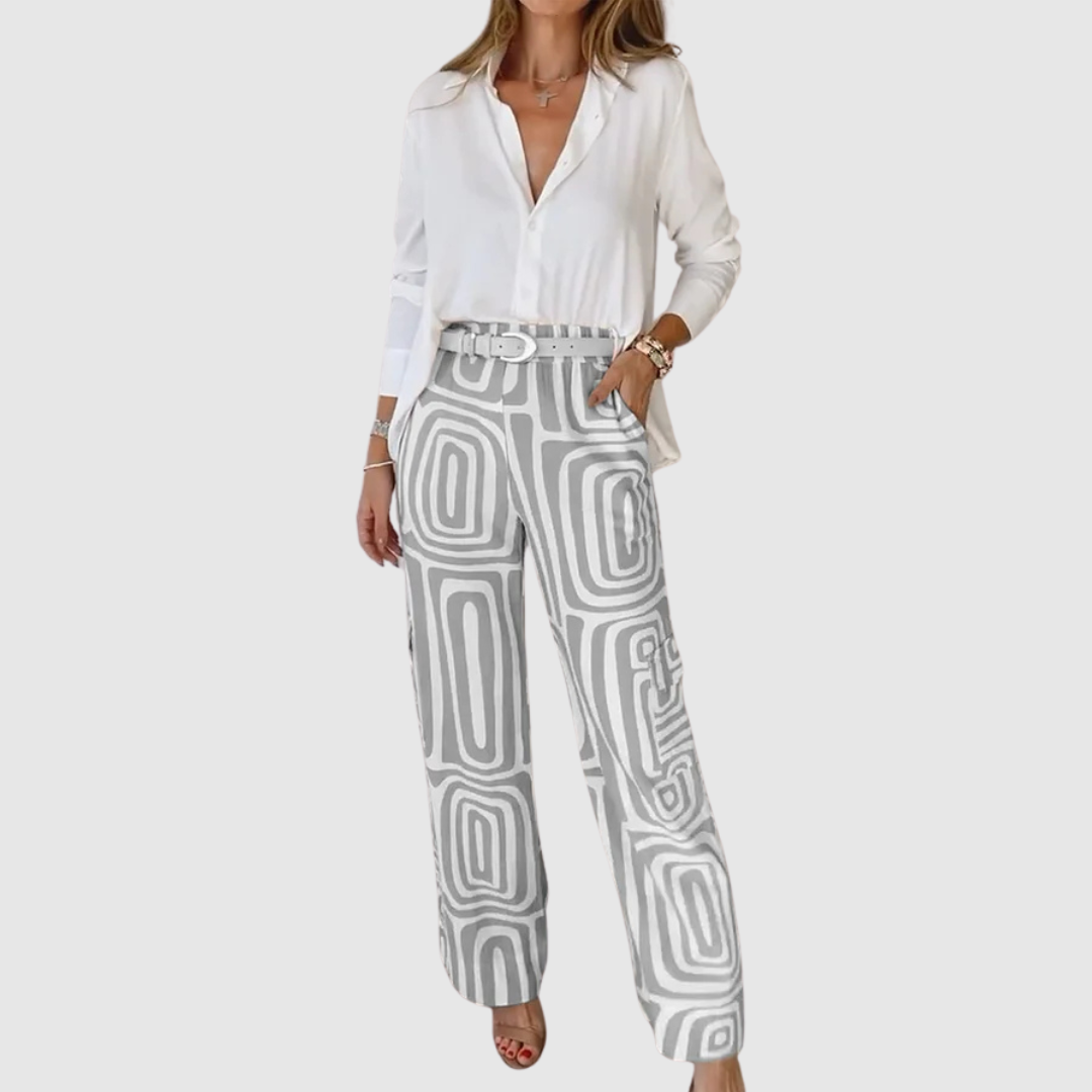 Kimberly™ | Set elegante con motivo