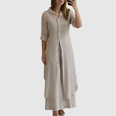 Kerri™ | Set due pezzi in lino