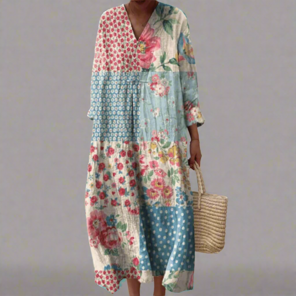 Jeanette™ | Abito geometrico elegante