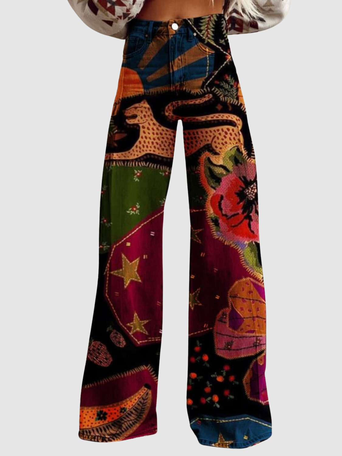 Melissa™ | Pantaloni vintage artistici