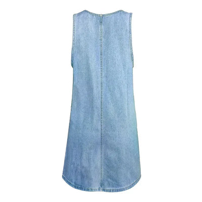 Sofia™ | Vestito in Denim Leggero e Semplice