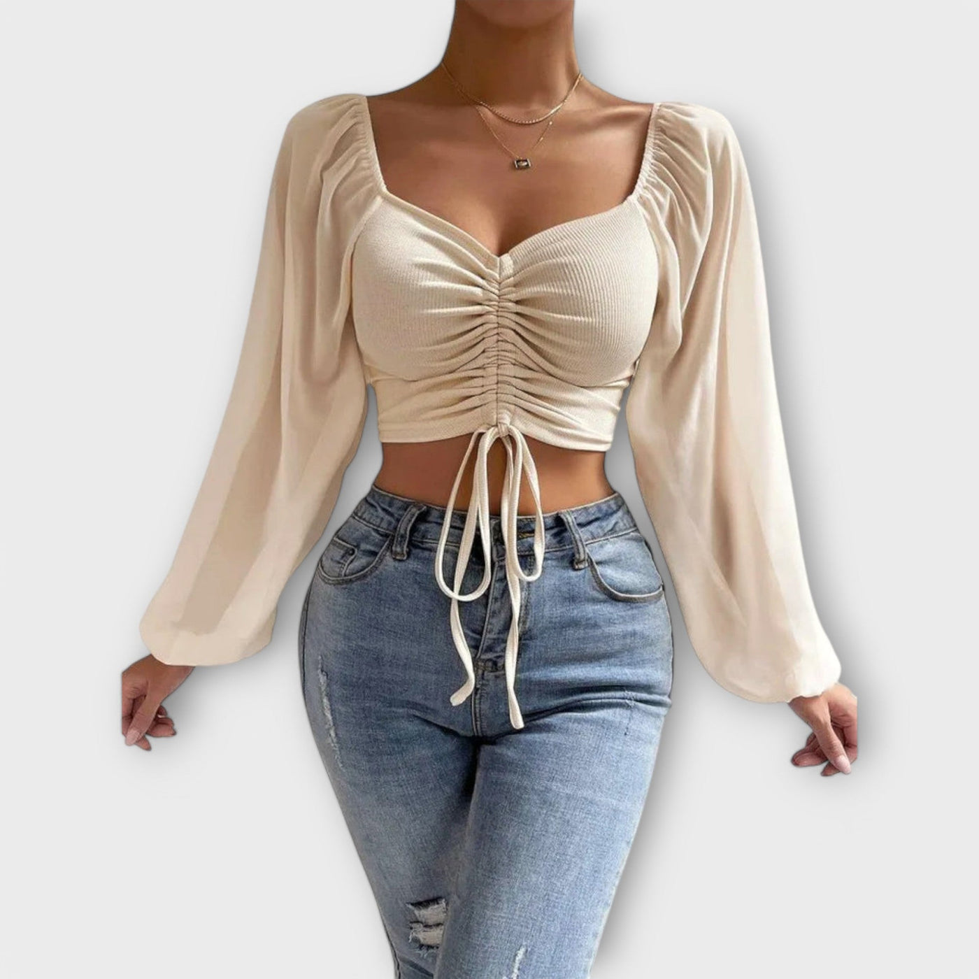 Jacqueline - Camicetta serale versatile