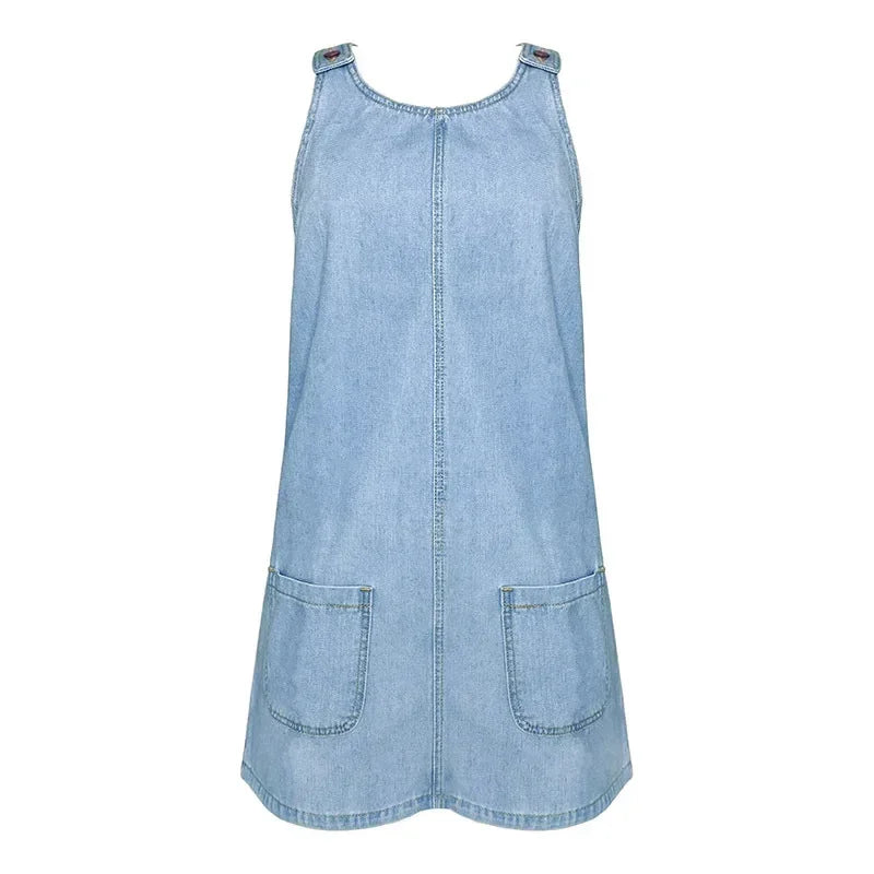 Sofia™ | Vestito in Denim Leggero e Semplice