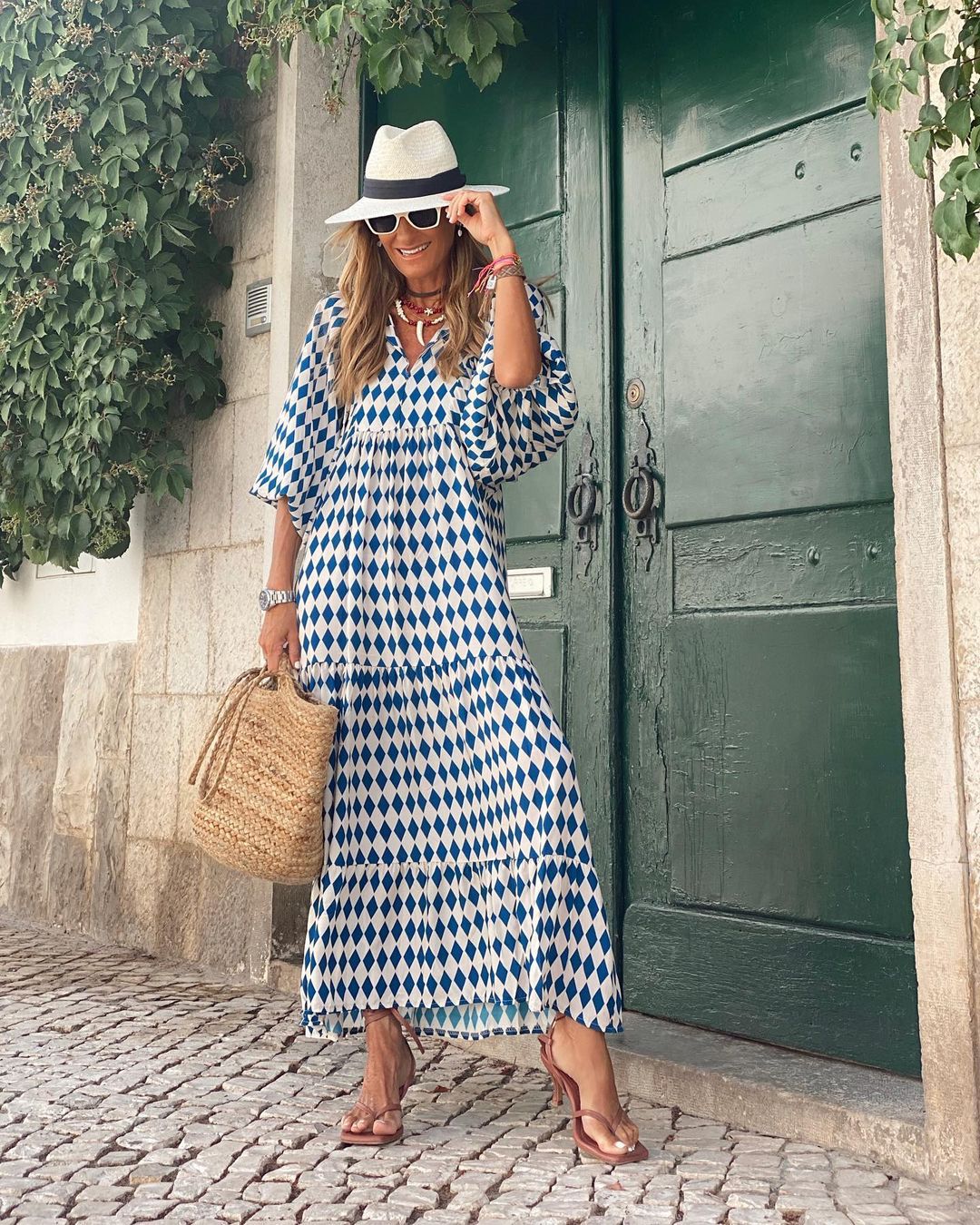 Fleur | Elegante Abito Maxi in Stile Bohemien per un Look Unico e di Tendenza