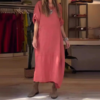 SÉLENA | Vestito Elegante e Casual con Bottoni