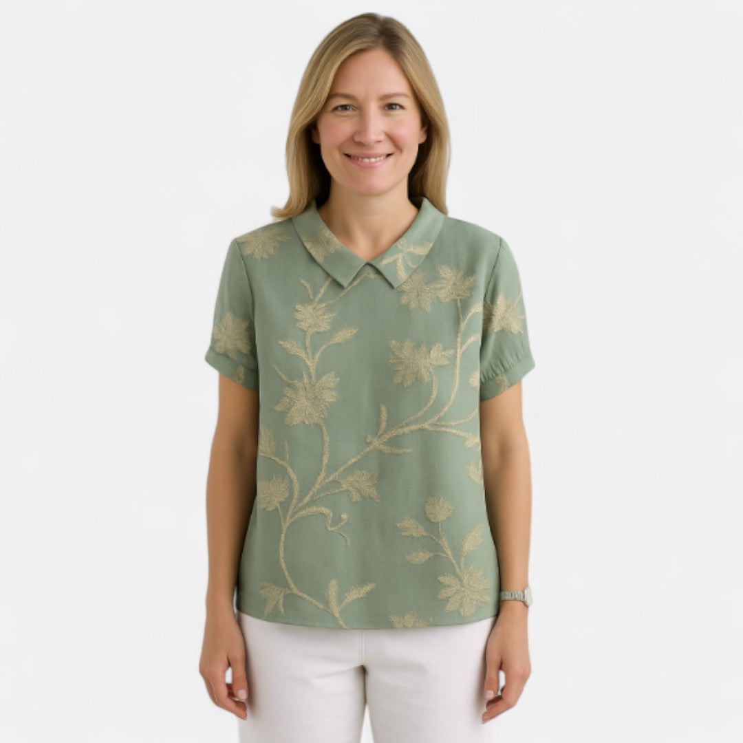 Valentina | Blusa Elegante con Stampa Floreale