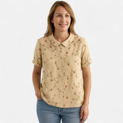 Valentina | Blusa Elegante con Stampa Floreale