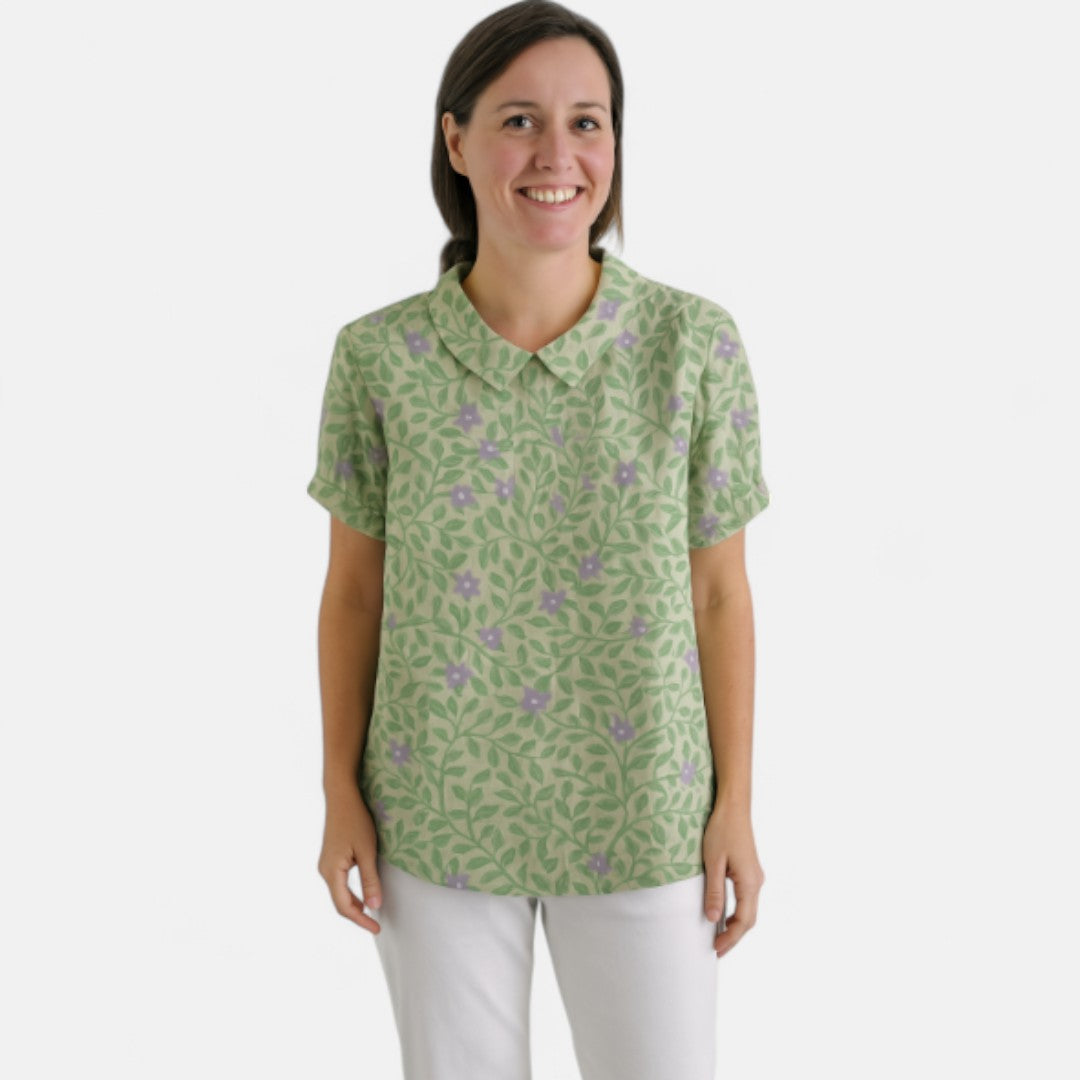 Valentina | Blusa Elegante con Stampa Floreale