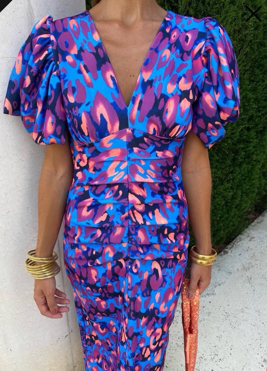 Élodie | Abito lungo vivace e colorato per uno stile elegante e allegro