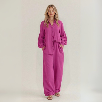 Livia | Completo estivo in puro lino naturale