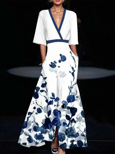 MIRIAM™ | Abito elegante con maniche corte, stile raffinato e ricercato