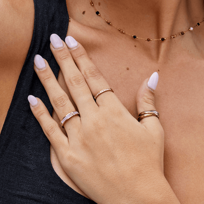 Anello con perla Alona