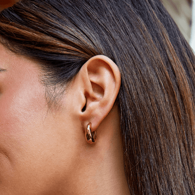 Orecchini a cerchio Audrey Gold