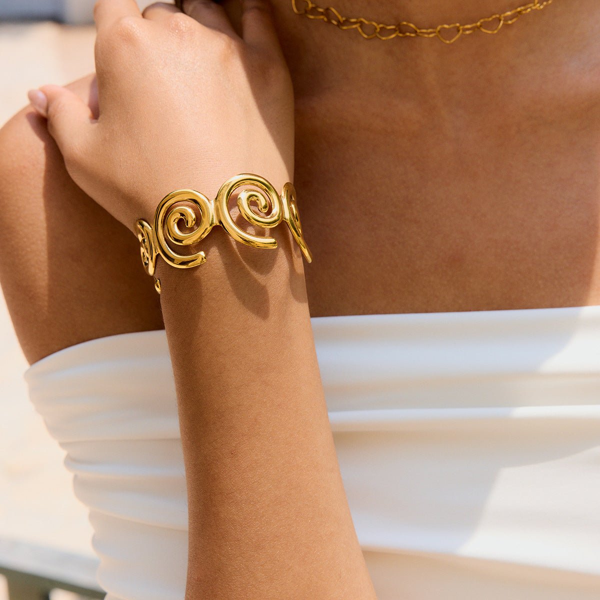 Bracciale Miranda Gold Curl