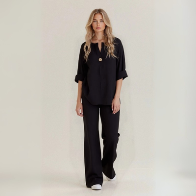 Amanda | Set in lino misto cotone artigianale