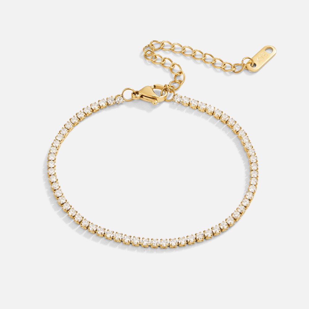 Bracciale da tennis Cordelia Gold