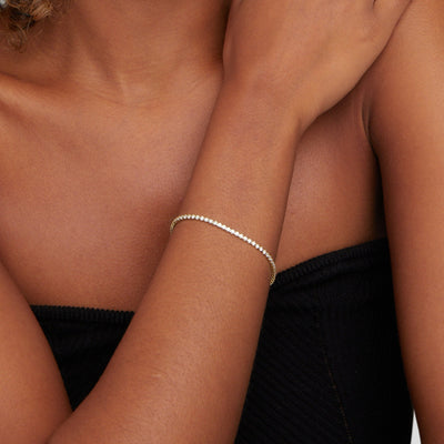 Bracciale da tennis Cordelia Gold
