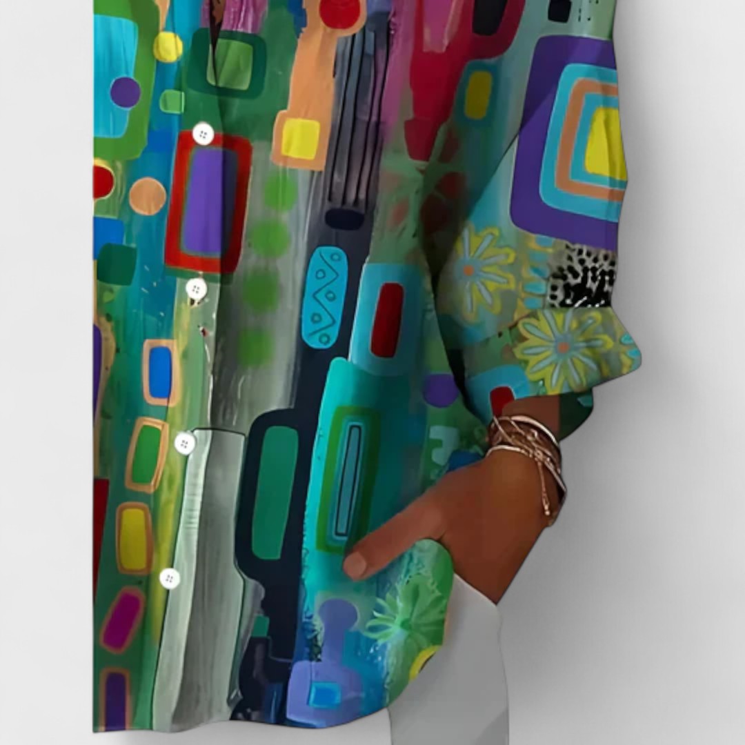 Maja - Camicetta con design colorato