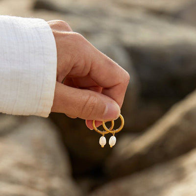 Orecchini con perle d'acqua dolce Bella