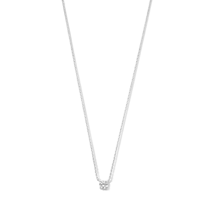 Collana con pietra moissanite Cléa | Collezione Oro